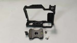 Camera Cage Rig for Fujifilm XT20  Case Rig for FUJI XT30 XT30II w Cold Shoe Mount Top Handle Grip 3/8" Screw Aluminum