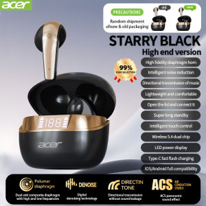 [Official Acer Genuine Product] Ohr554 New Wireless Bluetooth Headphones In-Ear Design Comfortable to Wear for Sports Running Calling Noise Reduction Stereo Sound Quality