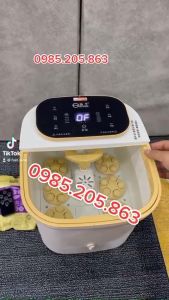 Bồn Ngâm Chân Massage Gấp Gọn RULAX Có Điều Khiển Massage Chân Giảm Đau Mỏi Cân Bằng Nhiệt Tiện Lợi - SPA88