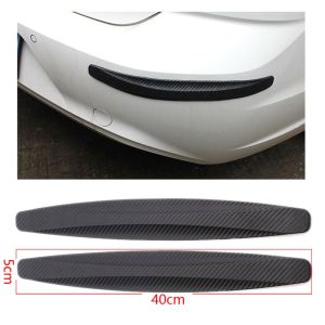 2Pcs Car Bumper Protector Guard Anti-Scratch Strips Guard Corner Protection Strip Scratch Protector