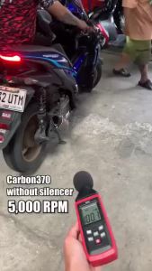 Z1 MOTO VILLAIN CARBON 370 FULL SYSTEM FOR HONDA CLICK 125/150