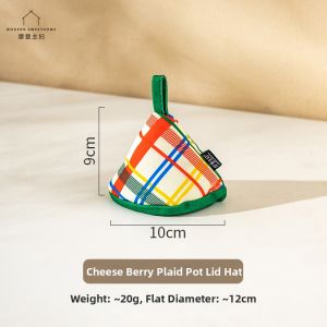 MODERN SWEETHOME | Thickened Heat Resistant Kitchen Pot Lid Holder Gloves