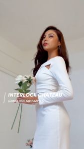 ผ้าอินเตอร์ล็อค ชาโตว์ Interlock Chateau ผ้าคอตตอนยืด คุณภาพดีพรีเมี่ยม เนื้อเด้งไม่ย้วย ขนาด 1 Kg พร้อมส่ง