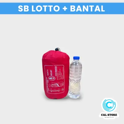 [GTW][COD] Sleeping Bag Lotto + Bantal 185 x 75 cm | Sleeping Bag Tikar & Selimut | Kantong Tidur Camping & Hiking | Tas Tidur Outdoor Ultralight | Sleeping Bag Travel & Hiking |