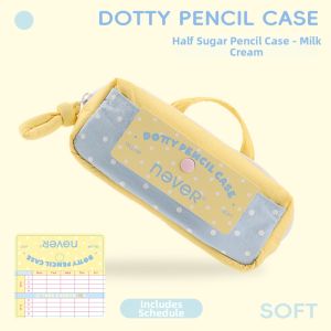 NEVER | Anti-stain Soft Stationery Pouch Creamy Style