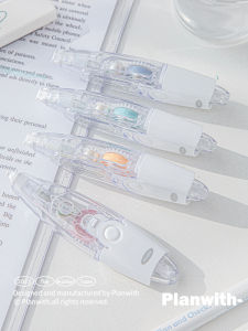 Planwith Fluorescent Marking Tape Colorful Student DIY Highlighter Sticky Notes Notebook Decorative Tape Business Supplies