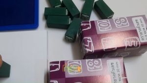 0-9 สูง 10 mm ตรายางสำเร็จรูป รหัส: 60-01-001