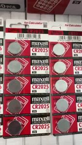 Vỉ 5 Viên Pin CMOS MAXELL CR2032 / CR2025 / CR2016 / CR1632 Smartkey Xe Máy Lithium 3v