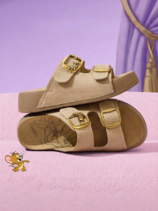 Tom and Jerry Collaboration Casual Thick-Soled Birkenstock Sandals Women Slippers