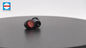 Saklar Switch Tombol BULAT On Off LED Motor Mobil Lampu UNIVERSAL BONUS KABEL