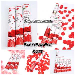 Party Pooper Confeti konfeti poper Rose 30 40 Cm Murah Satuan