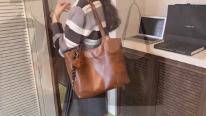 [BISA COD] 3151 Tas Beh Free Paper Bag + Tag Label + Gantungan Tas Tote Bag Wanita