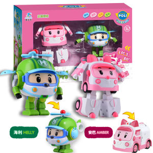 Xe Cứu Hỏa Biến Hình Lớn Roy Robot Chơi Đồ Chơi Trẻ Em Xe Cảnh Sát Biến Hình Poli Đội Cứu Hộ Vật Dụng Giáo Dục Cho Trẻ Em