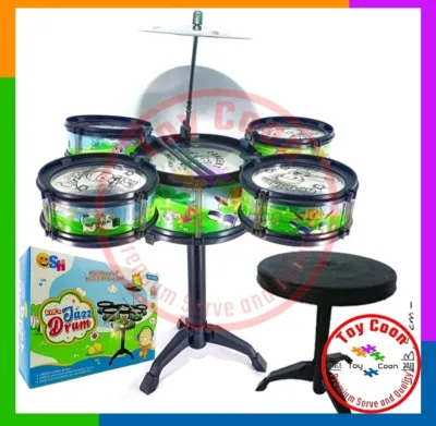 DRUM SET MINI ANAK / MAINAN DRUM SET / MINI JAZZ DRUM / MAINAN MUSIK DRUMMER