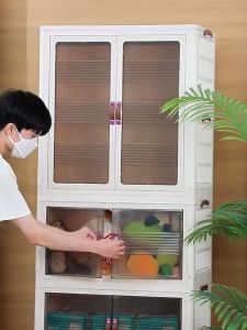 【Woody】Installation-free Storage Cabinet Childrens Wardrobe Home Bedroom