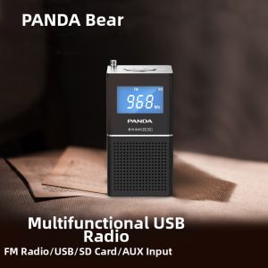 Panda | Panda DS-160 Senior  Multimedia Player Radio Recorder  Card Portable Sound System 2.1 Channel External Adapter Charging