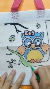 Kids DIY Colouring Bag Children Preschool Goodie Gift