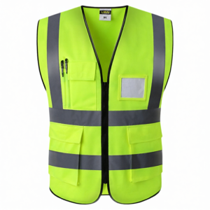 LIKAI | Custom Reflective Safety Vest Yellow