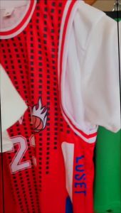 ชุบาสเก็ตบอลเด็ก ชุดกีฬา ชุดออกกำลังกาย ลายแฟชั่น