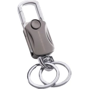 Mens Multi-Functional Keychain Waist Hanging Car Pendant Gift Engraving 2025 New Style Circle Ring Chain Decoration