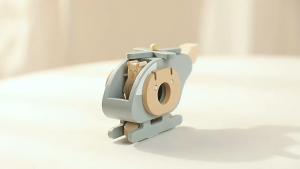 Wooden Helicopter Small Plane Pretend Play Toy