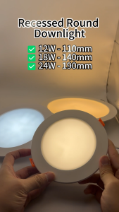 Sirim 6 Inch 20W LED Downlight Recessed Round Intergrated Downlight Ceiling Light for Home