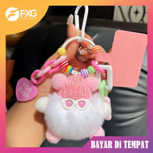 FXG Gantungan HP Aestetic Lanyard Strap Gantung Kunci Tas Mobil Boneka Lucu Korea KEY21