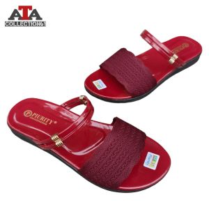 PROMO...!!! PU04 SANDAL WANITA DEWASA TERBARU TERKECE KEKINIAN TRENDY ELEGAN MURAH DAN BERKUALITAS