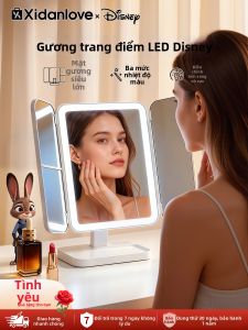 Xidanyinxiang | Gương Trang Điểm Có Đèn Quà Tặng cho Cô ấy
