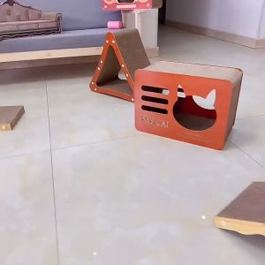 🧺RPS🧺แผ่นลับเล็บแมว L ของเล็บแมว ที่ฝน นอน ลับเล็บแมวไม้