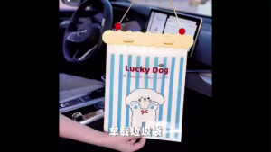 OHHDEER 20Pcs Beg Sampah Kereta Gantung 25×30cm / Lucky Dog Garbage Bag Hanging Car Trash Bag Holder