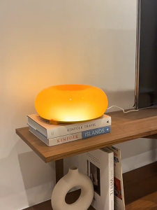 Nordic Donut Desk Lamp Retro Wall Lamp Bedroom Decorative Lamp Bedside Night Lamp Warm Atmosphe Lamp