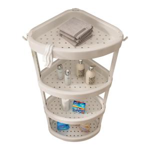 youqin | Floor Standing Bathroom Corner Multi-layer Triangle Storage Rack