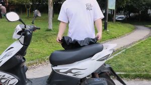 HEXMA  360 ผ้าหุ้มเบาะมอเตอร์ไซต์ 3D ลดความร้อน ระบายอากาศดี กันน้ำ ระบายอากาศ ตาข่ายห้มเบาะ Motorcycle Seat Cover