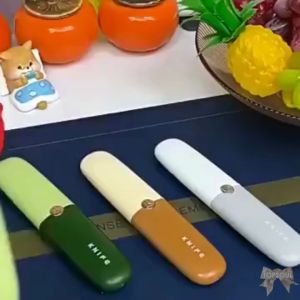 Pisau Travel 2in1: Set Knife & Peeler Kupas Buah Safety Tools Portable
