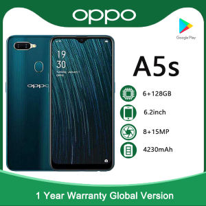 Oppo A5S Phone Original with Fingerprint Recognition 6G RAM + 128G ROM Legit and New Smartphone