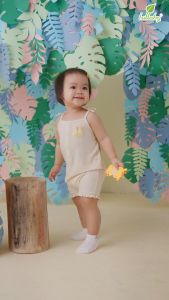 LULLABY - Romper BG 2 dây bamboo - NH399N