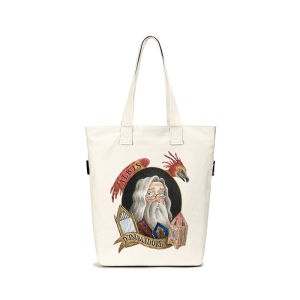 Dumbledore Hogworth Satchel Shoulder Canvas Bag Harry Potter Surrounding Students Large Capacity Bag