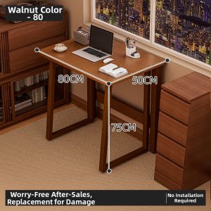 ZHUSHANXIA | Foldable Rectangular Portable Mid-Century Modern Desk