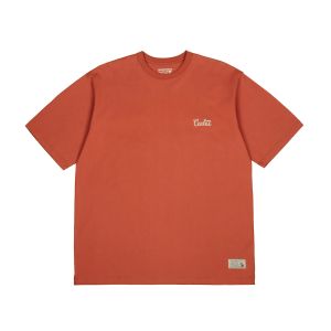 CENLES Mens Basic Short Sleeve T-Shirt round Neck Loose Fit Pure Cotton Summer Versatile Tee Couples Clothing Youth Style