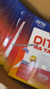 10 BUNDLE NEW 12GB DITO TELECOM SIM CARD 5G SEALED 10 PIECES