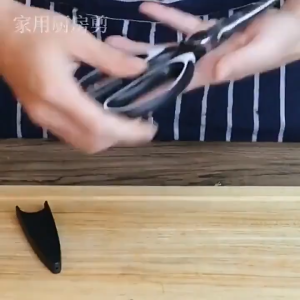 Gunting Besar Dapur Serbaguna Stainless Steel Kitchen Scissors Gunting Daging Ayam Sisik Ikan