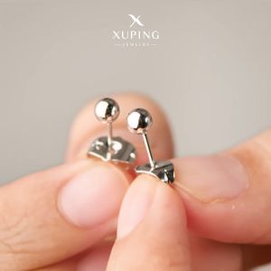 Xuping Anting Tusuk Pentul Silver 4mm 0152160240