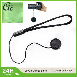 Lin Go Universal Camera Lens Cap Anti-lost Nylon Lanyard Strap Holder Rope Camera Accessories for Canon Nikon Sony