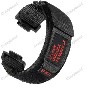 16mm Watchband For Casio GA-110 800 GA-2100 GD100 120 G8900 5600 GW-M5610 6900 GLS-8900 WatchStrap Soft Nylon WristBelt Bracelet