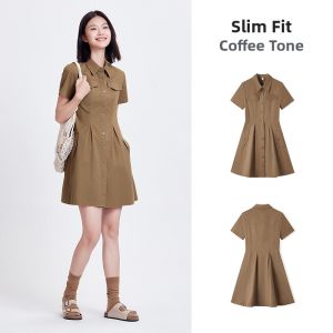 Semir | Waist-defining Retro Casual Summer Dress