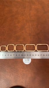 Khoen Vuông Khoen Chữ Nhật Hợp Kim Mạ Vàng Dày 4.7mm Nhiều Size Phụ Kiện Làm Túi Xách Da Handmade DIY