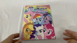 My Little Pony Rainbow Magic Deluxe Colouring & Activity Book 48 Pages With Twilight Sparkle Pinkie Pie & More