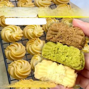 Jenny Butter Biscuits Crispy Leisure Snacks Milk Flavor Original Matcha Year End Festival Bagged Flagship Store Cookies