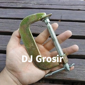 C/G Clamp Klem Catok Jepit Meja Clam Press Kayu Besi Heavy Duty 2-12 Inch - 9031